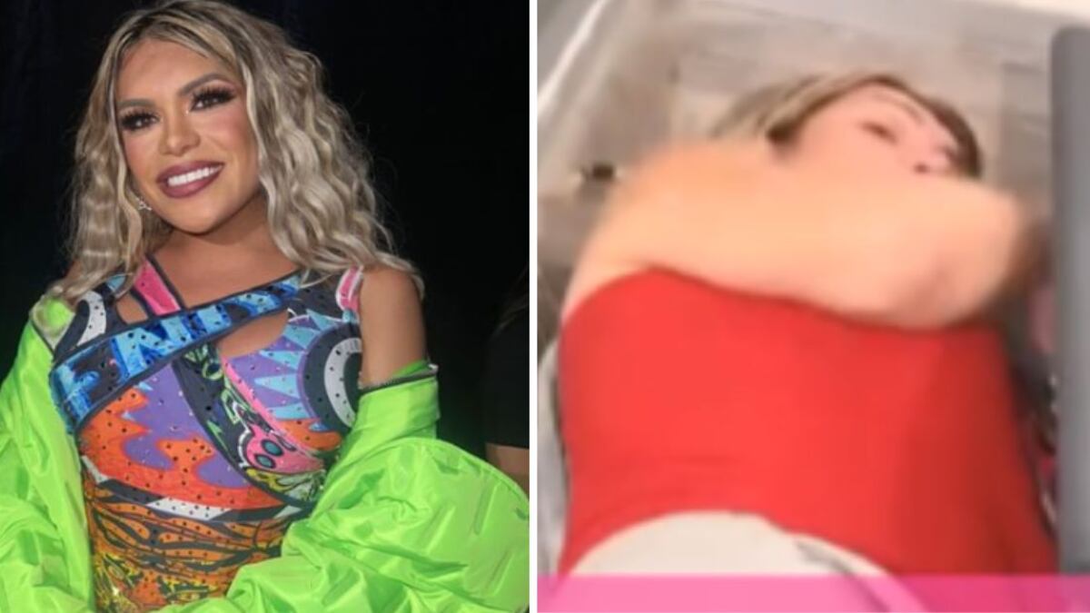 Wendy Guevara durmiendo suelo