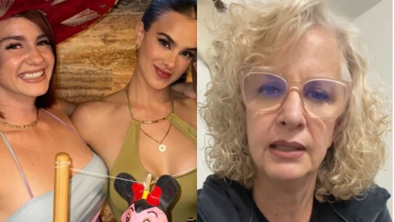 A través de Instagram Crista Montes atacó a sus hijas