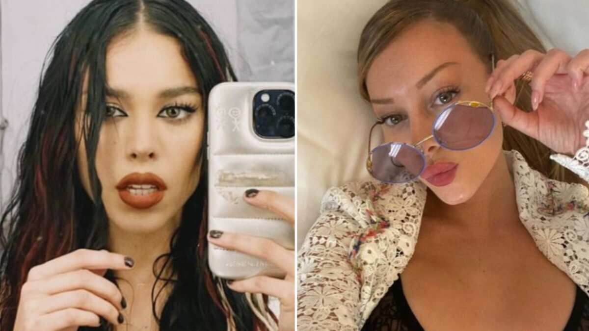 Danna Paola y Ester Expósito Halloween