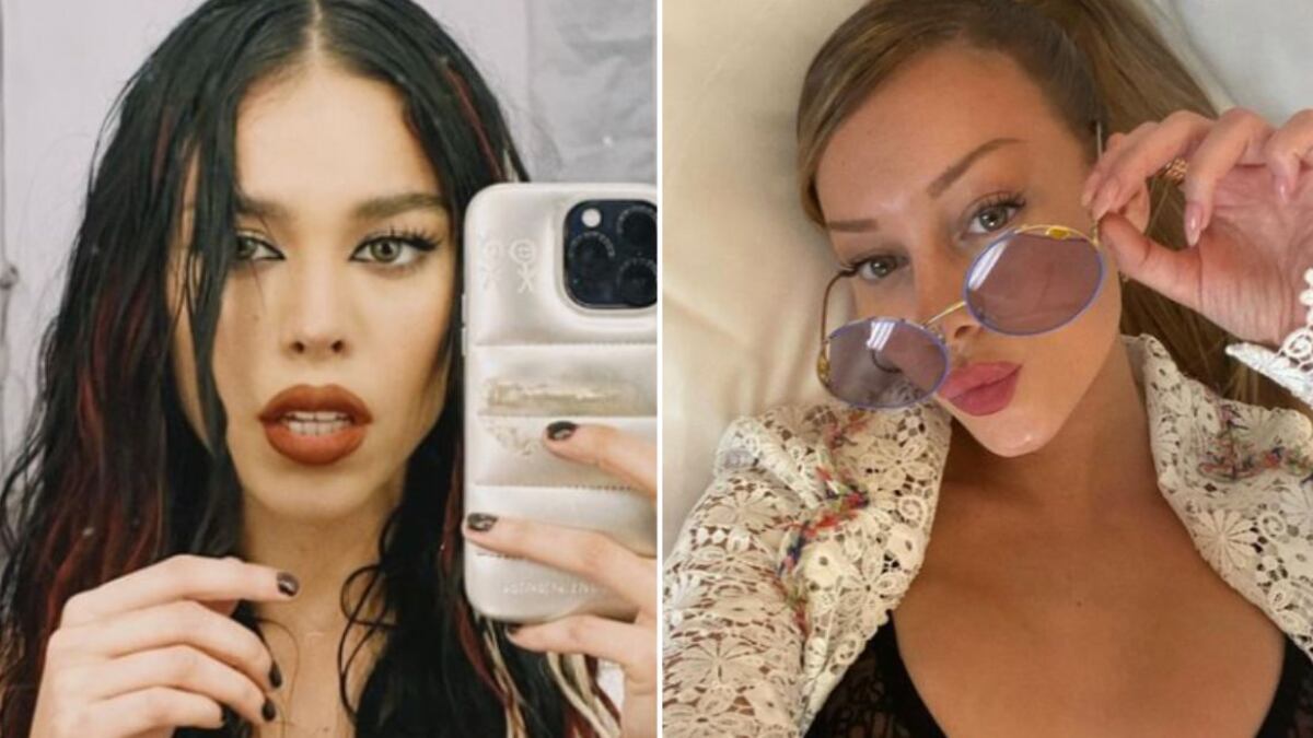 Danna Paola y Ester Expósito Halloween