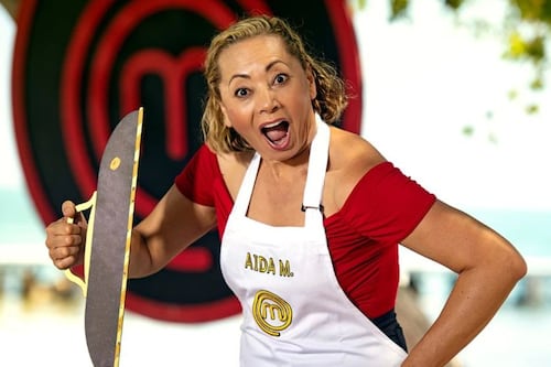 Aída Morales comparte romántico video con su joven novio tras besarse con Tatán Mejía en ‘MasterChef’