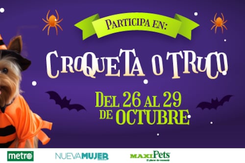 ¡Participa en “Croqueta o Truco”! Un concurso de Halloween para mascotas
