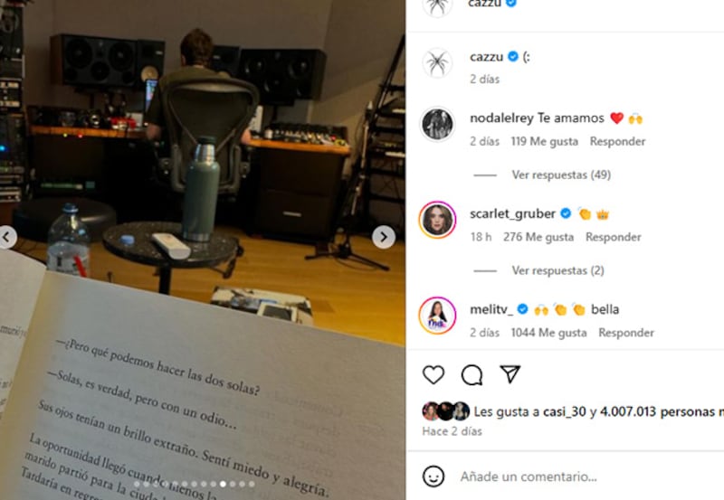 Cazzu indirecta a Nodal