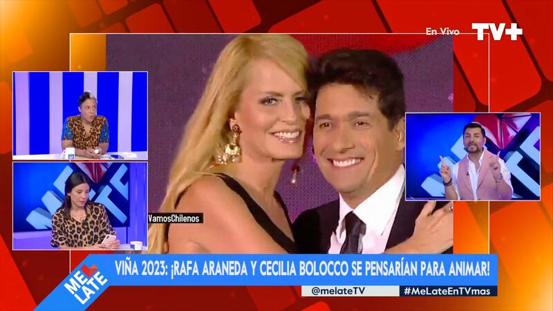 Cecilia Bolocco y Rafael Araneda podrían ser los nuevos animadores del Festival de Viña del Mar
