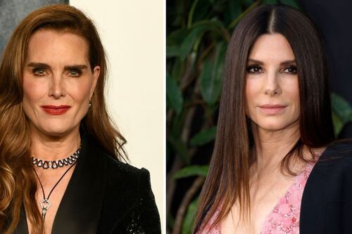 Brooke Shields y Sandra Bullock se pusieron el mismo blazer colorido: las dos lucieron elegantes