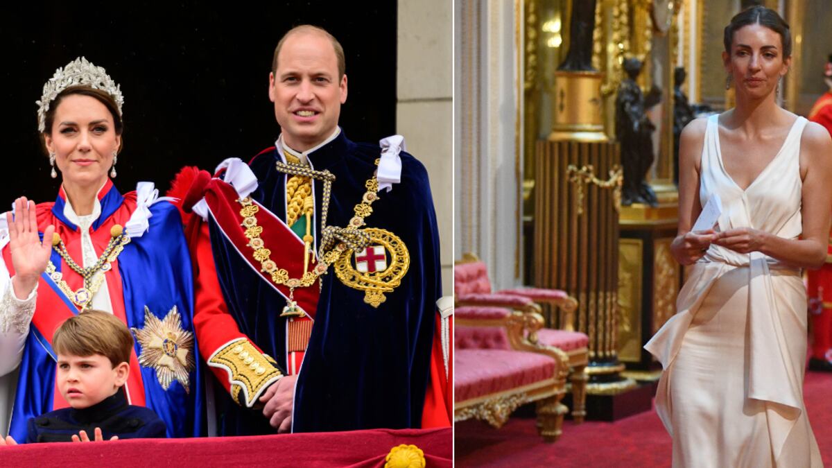 Kate Middleton, William y Rose Hanbury
