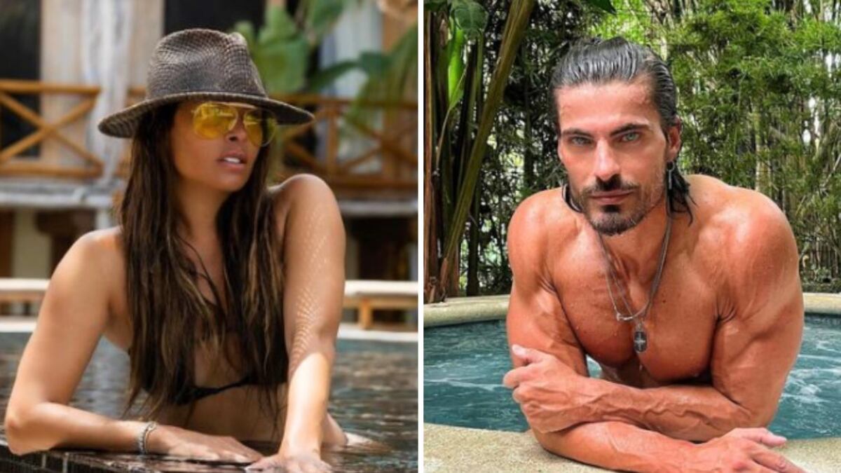 Galilea Montijo y su novio Isaac Moreno