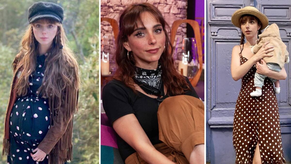 Natalia Téllez pasó un incómodo momento en su embarazo