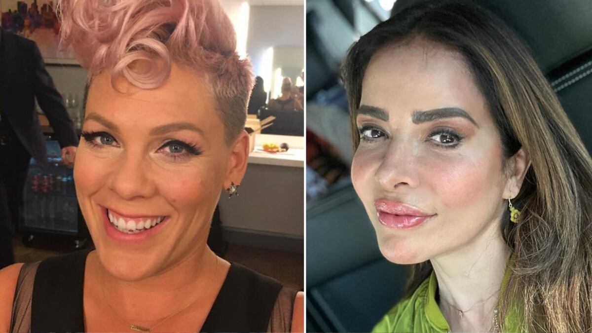 Pink y Gloria Trevi parecen compartir sus gustos a la hora de vestir
