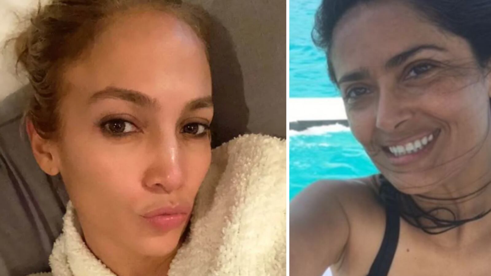 pieles reales de las famosas 50 años