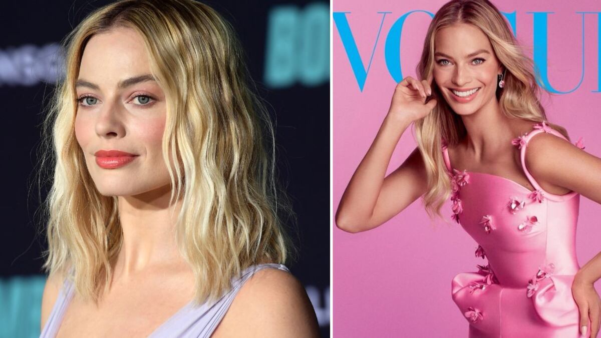 Fue un look Versace el que nos adelantaba con diferentes outfits que no necesariamente se necesitó del color rosa para parecer Barbie.