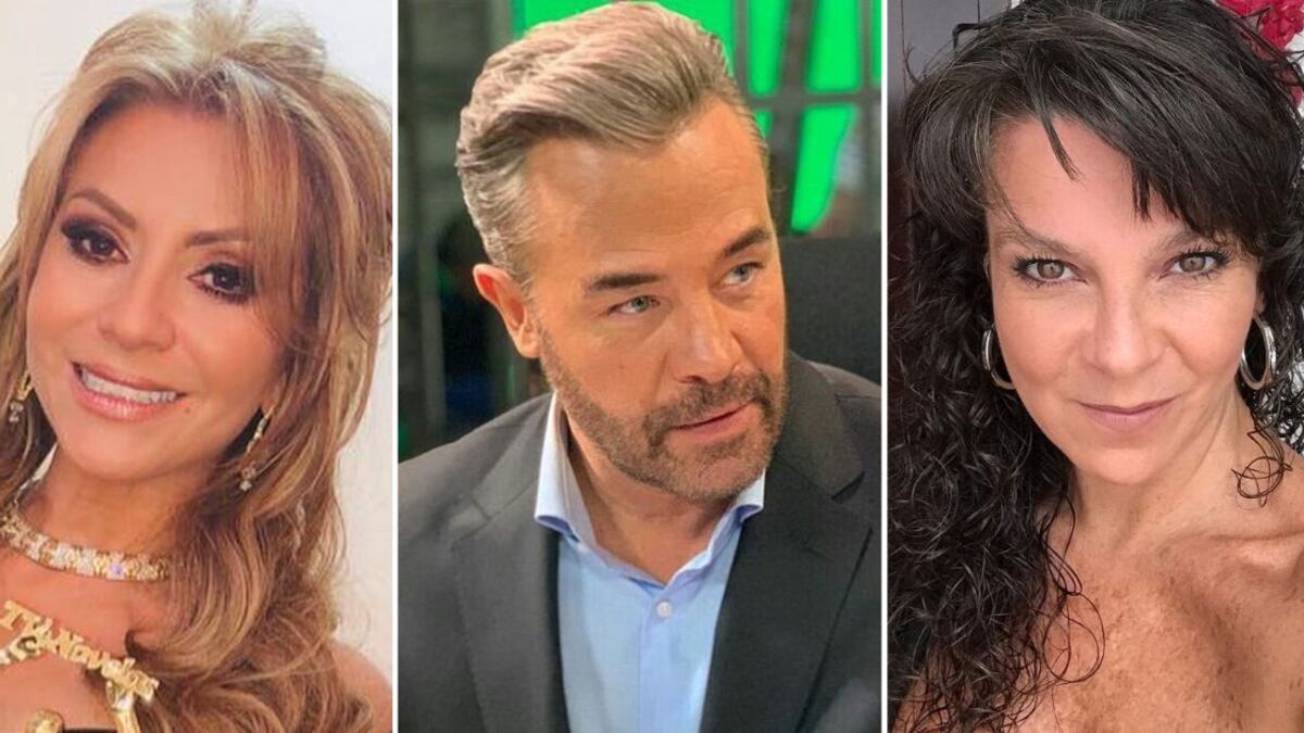 Daniela Castro, Sergio Sendel y Mariana Garza