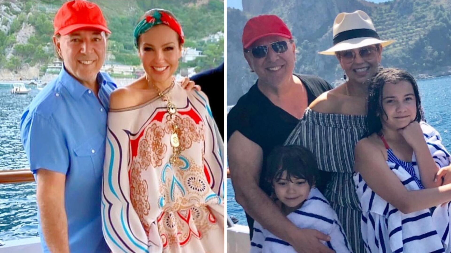 Thalía celebra 22 años de casada