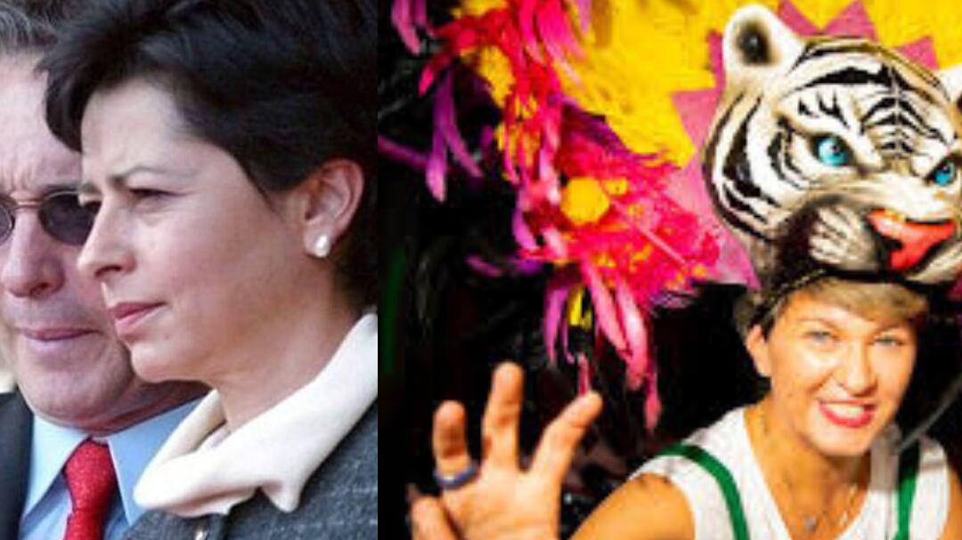 Lina Moreno de Uribe y Verónica Alcocer