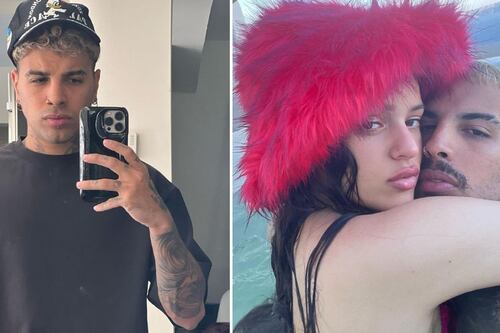 Critican a Rauw Alejandro por gesto contra Rosalía