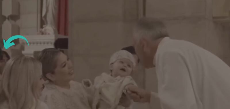 Bautizo del sobrino de Nodal