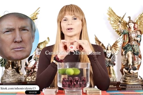 Donald Trump, el gran emperador del 2026: la predicción de Mhoni Vidente