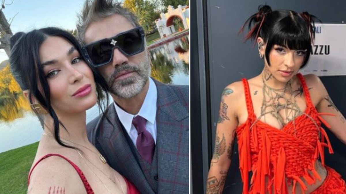 Karla Laveaga y Cazzu vestido