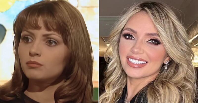 Angélica Rivera en 'La dueña' y en la actualidad