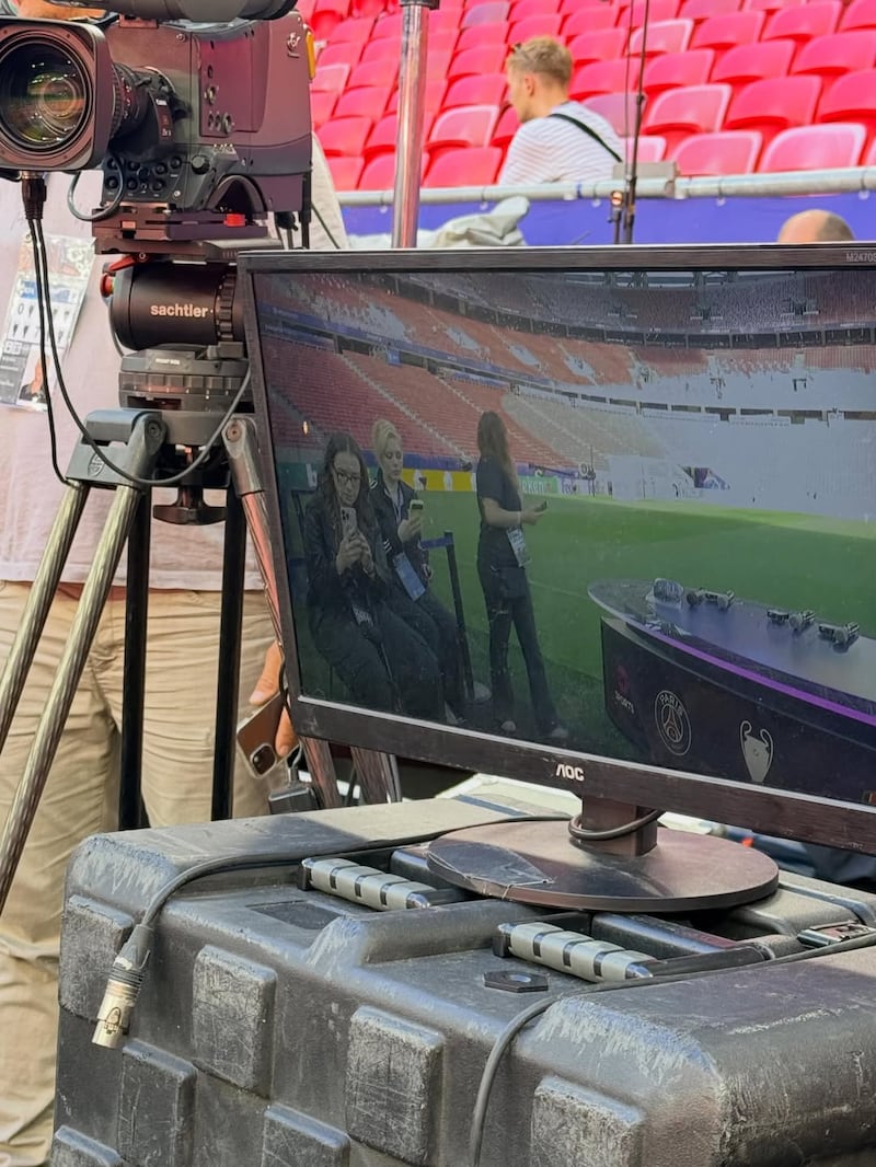 Majo González: la voz que hizo historia en la Champions League