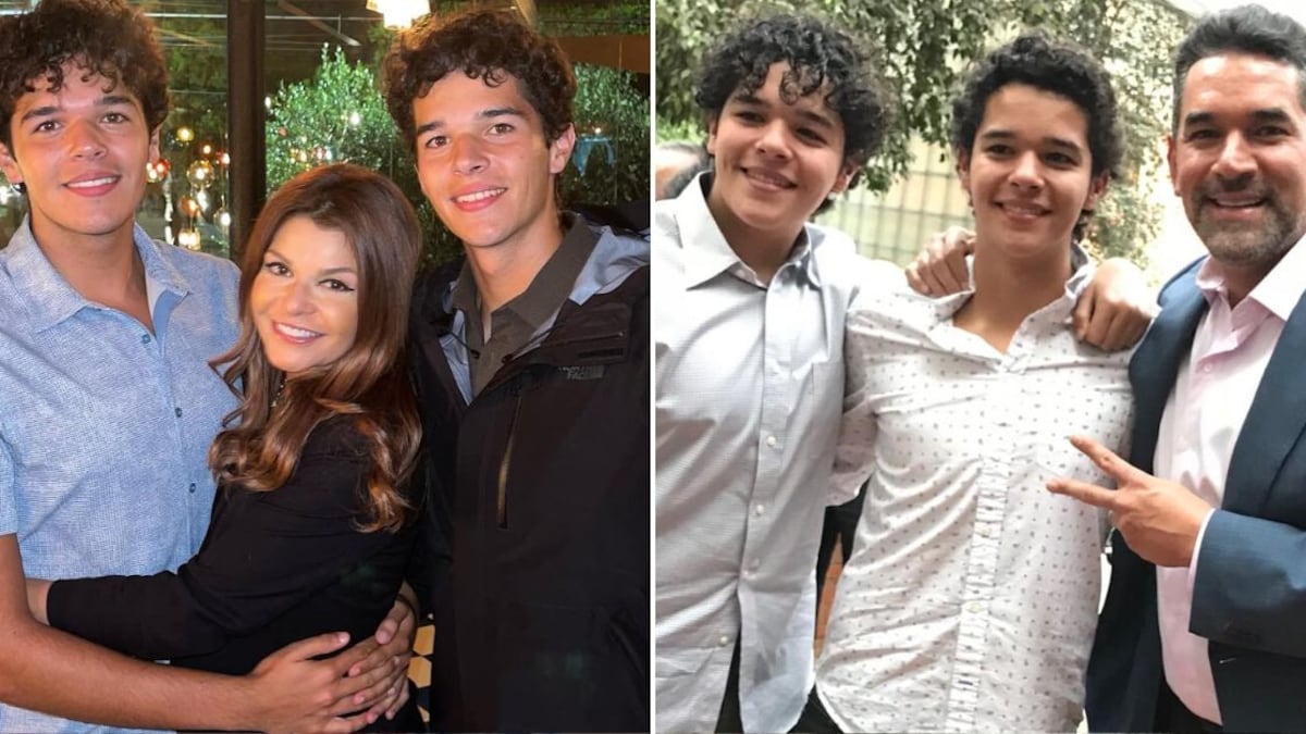 Itatí Cantoral y Eduardo Santamarina debutaron como padres con la llegada de sus gemelos en el año 2000