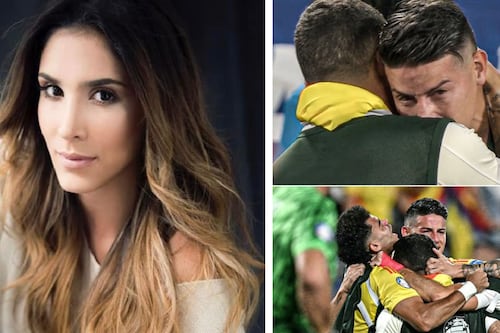“Me entristece”: Daniela Ospina, expareja de James Rodríguez, sufrió delicado percance en la final de la Copa América