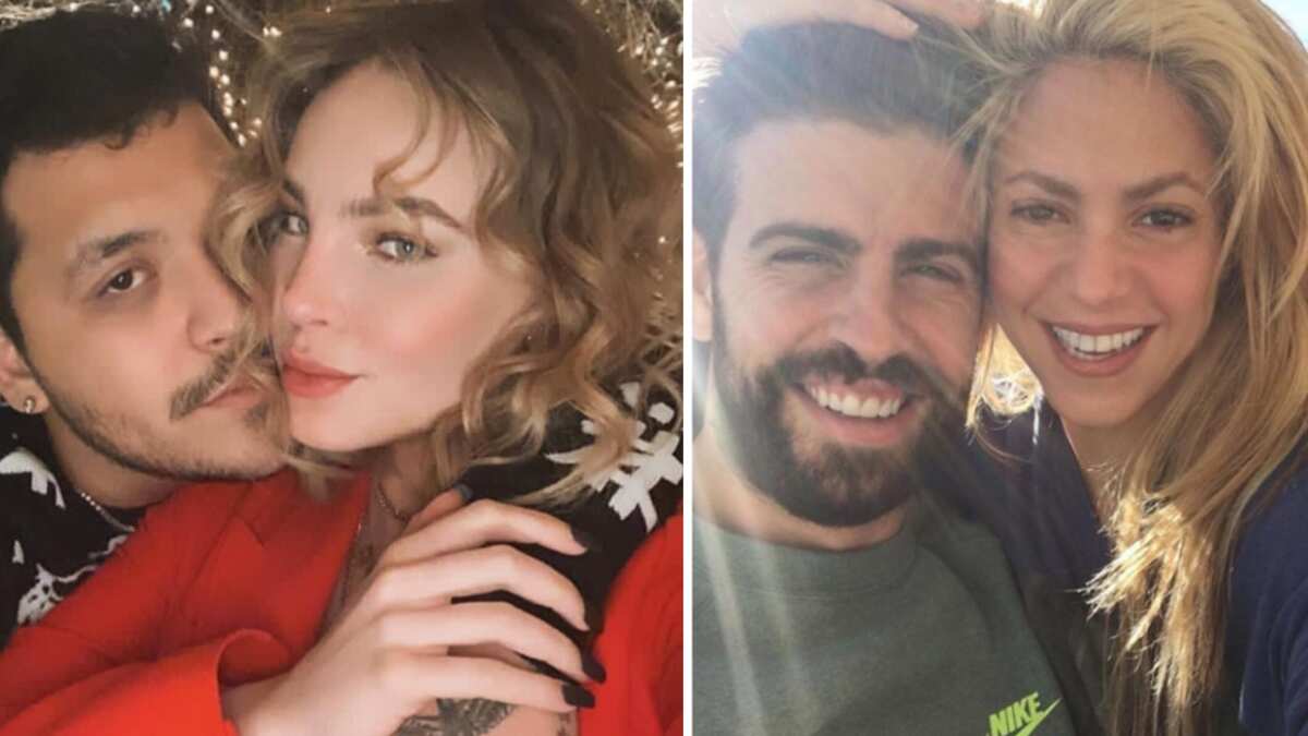 Nodal y Belinda Shakira y Piqué