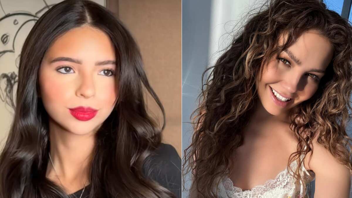 Ángela Aguilar presumió su estilizada figura y su nuevo look de cabello largo.