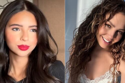 ¡Al estilo Thalía! Ángela Aguilar presume su diminuta cintura en nueva foto: así lo hizo