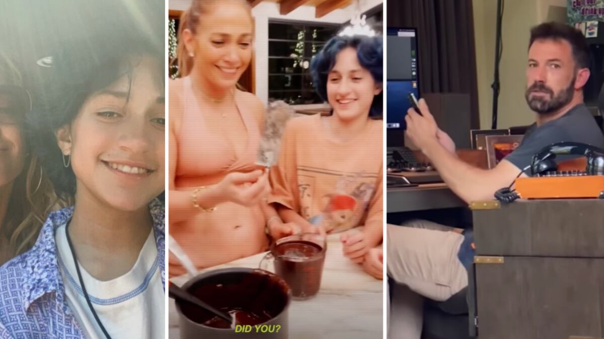 Jennifer Lopez, Emme y Ben Affleck