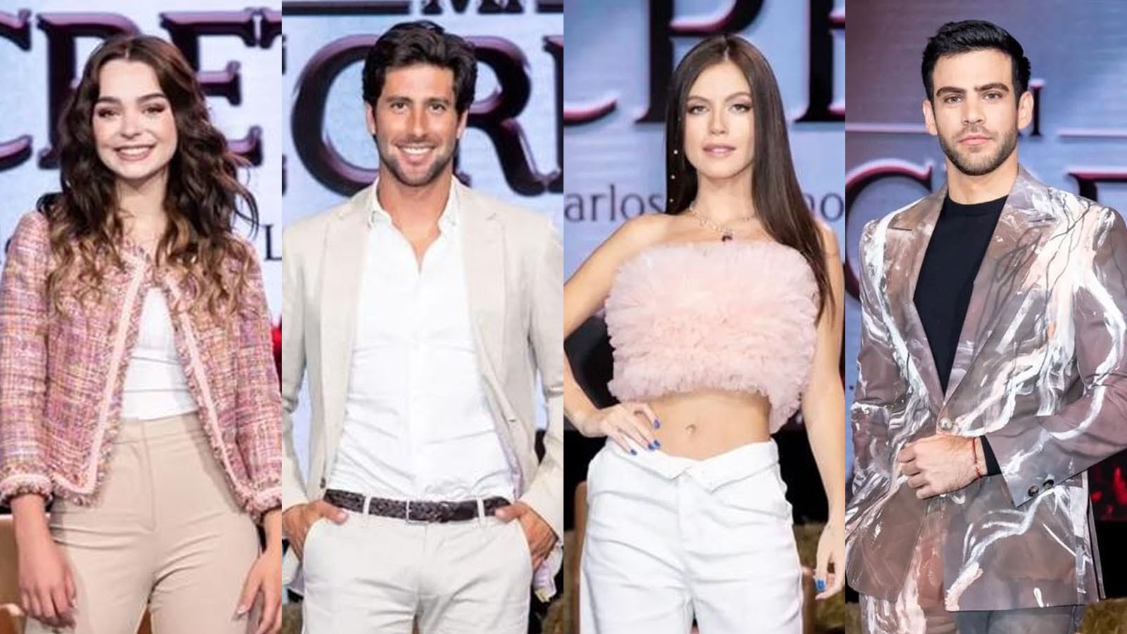 Protagonistas de "Mi secreto"