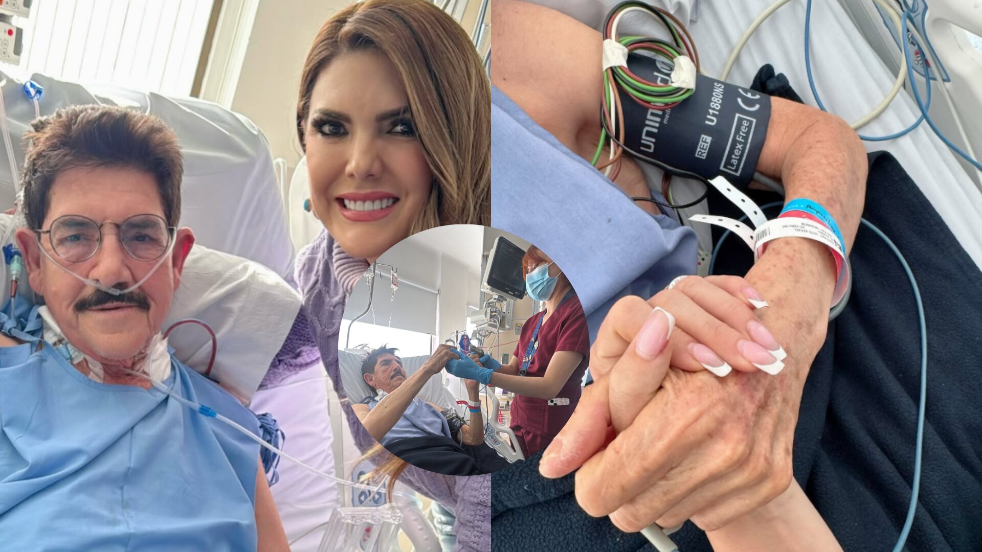 Ana Karina Soto le envió mensaje  a médicos que salvaron a su papá