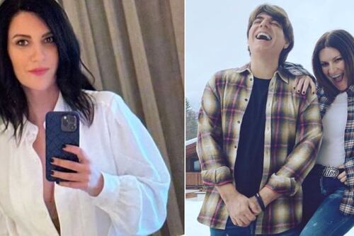 18 años después, 2 intentos fallidos y sin vestido: la historia de la boda de Laura Pausini