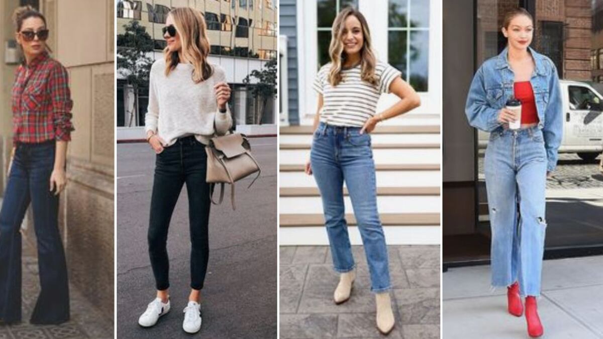 Amas los jeans y no quieres errores con tu look porque eres bajita: estos son los que te estilizan