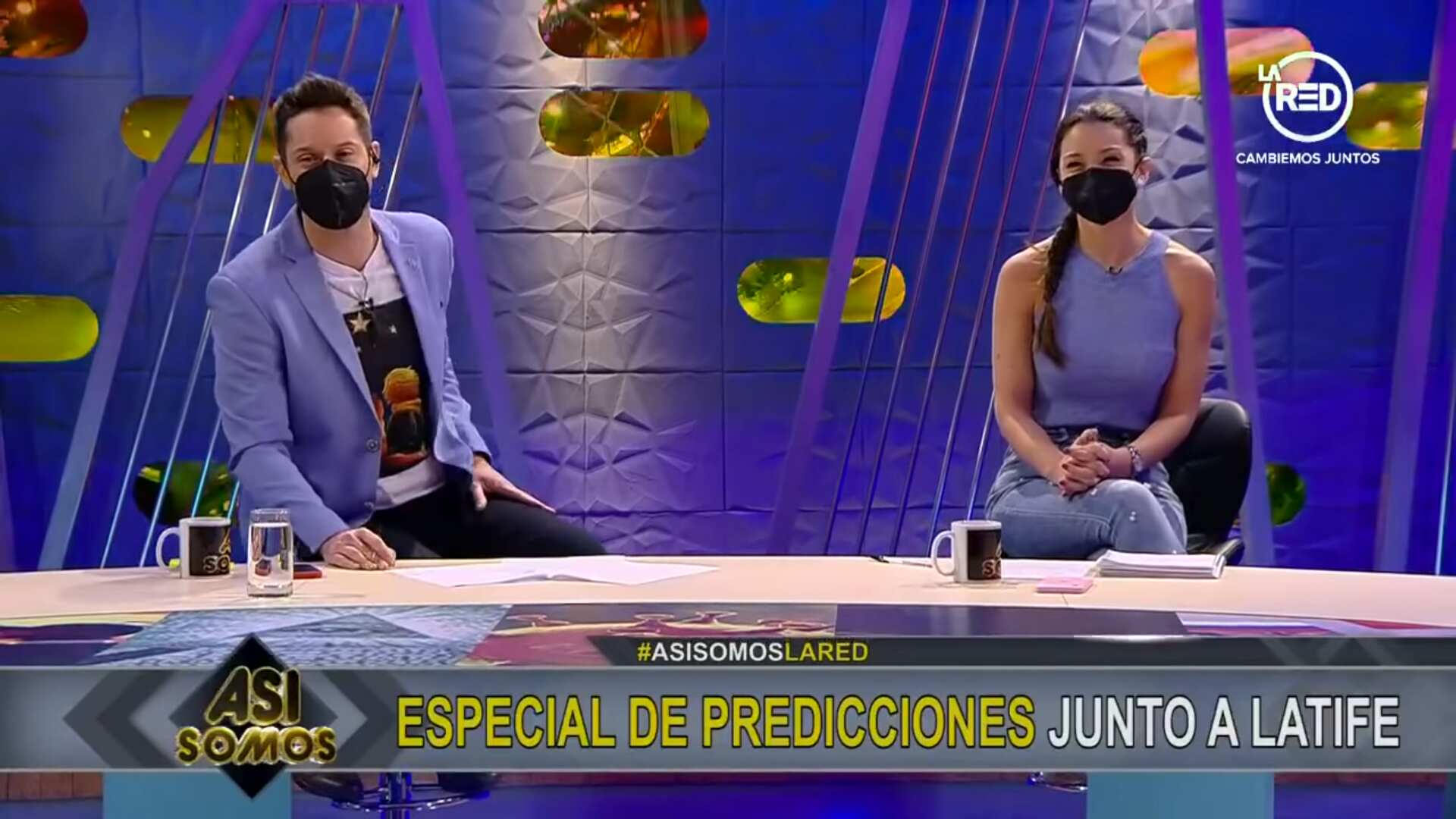 Michael Roldán y Monserrat Torrent en "Así Somos"