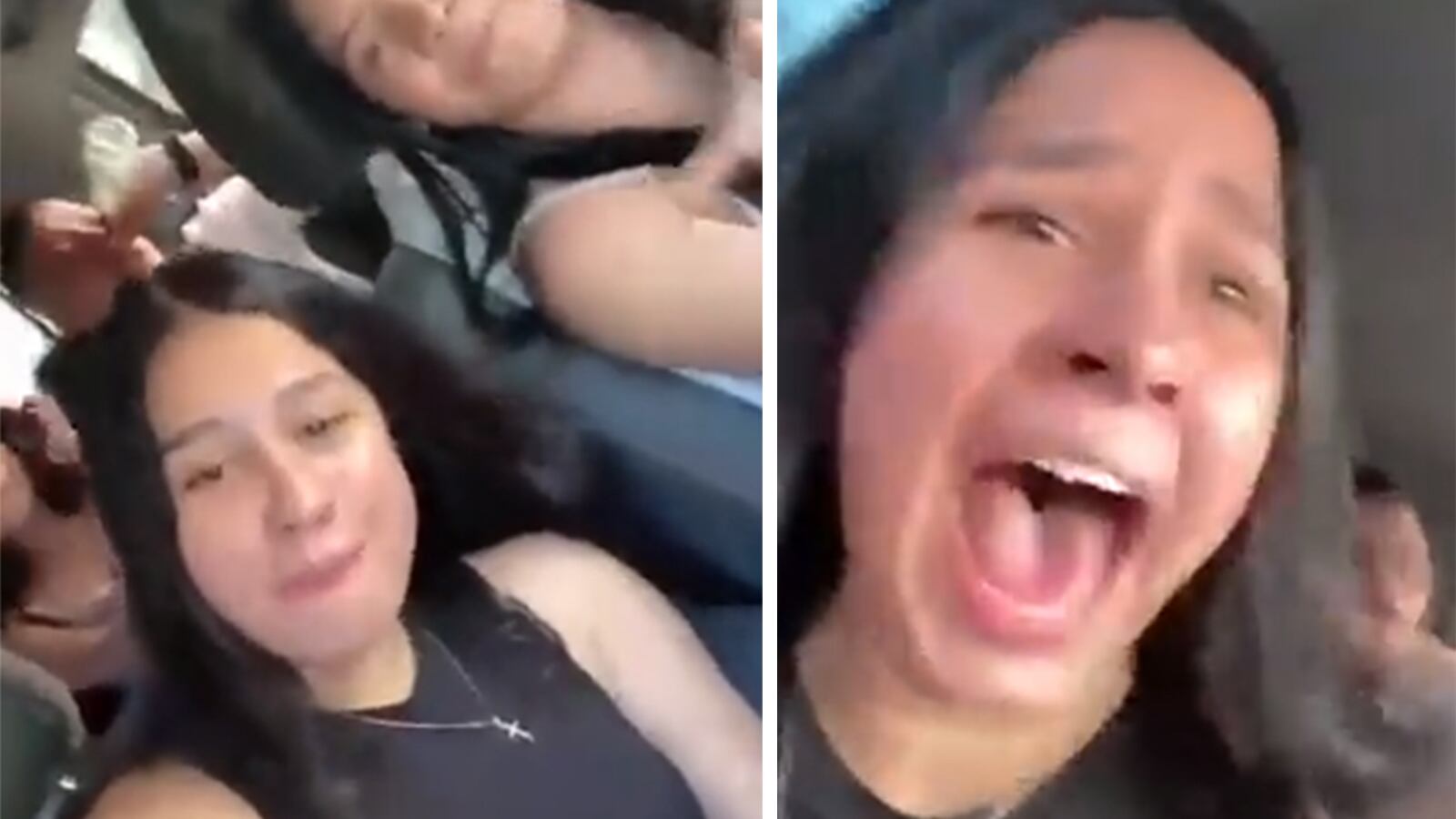 Jóvenes chocan mientras graban un TikTok y se hacen virales.