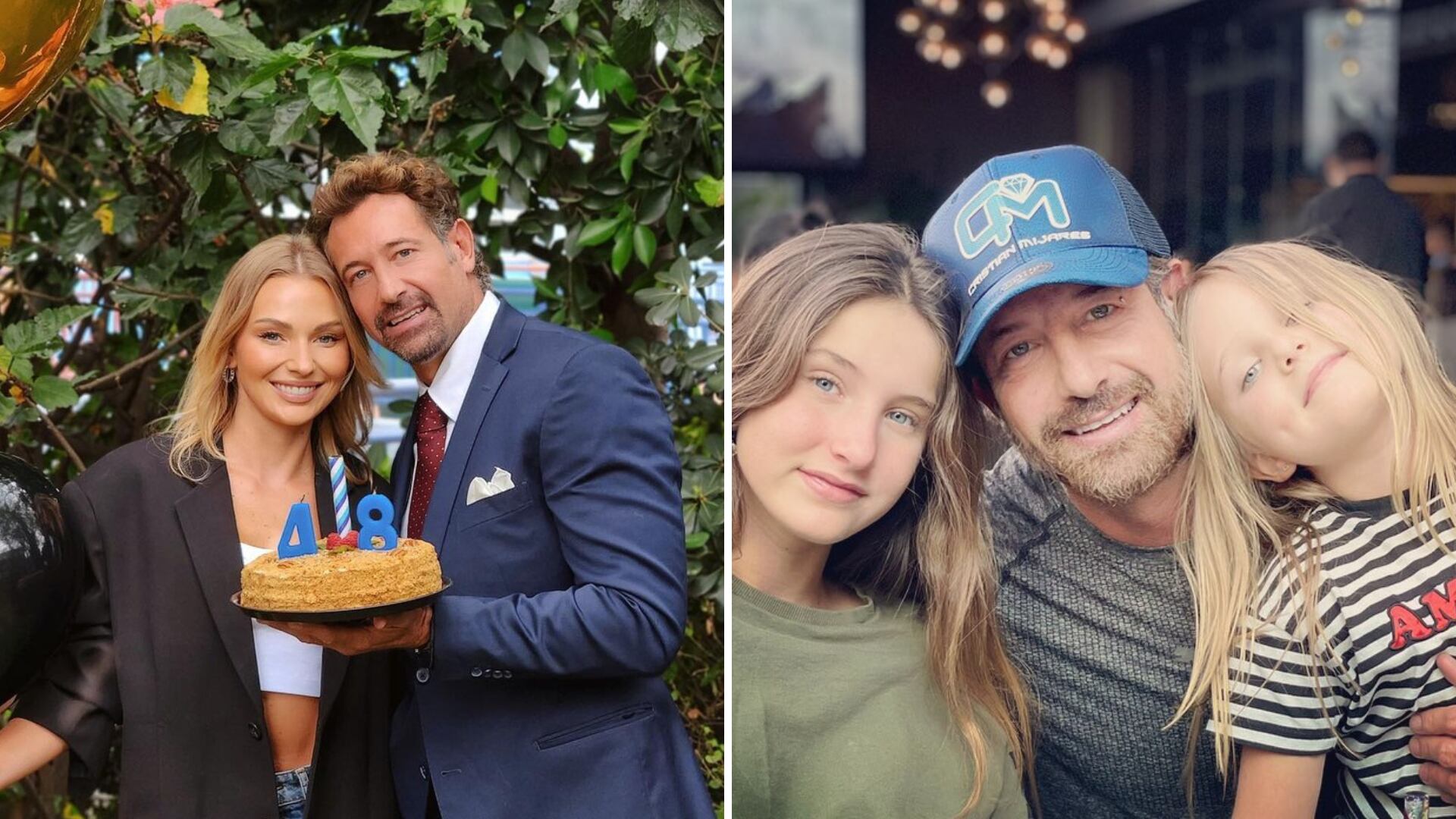 Las hijas de Gabriel Soto participaron en la celebración de cumple de su padre