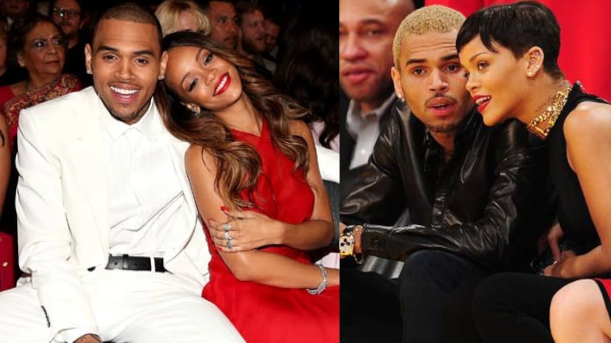 Chris Brown y RihannaChris Brown y Rihanna