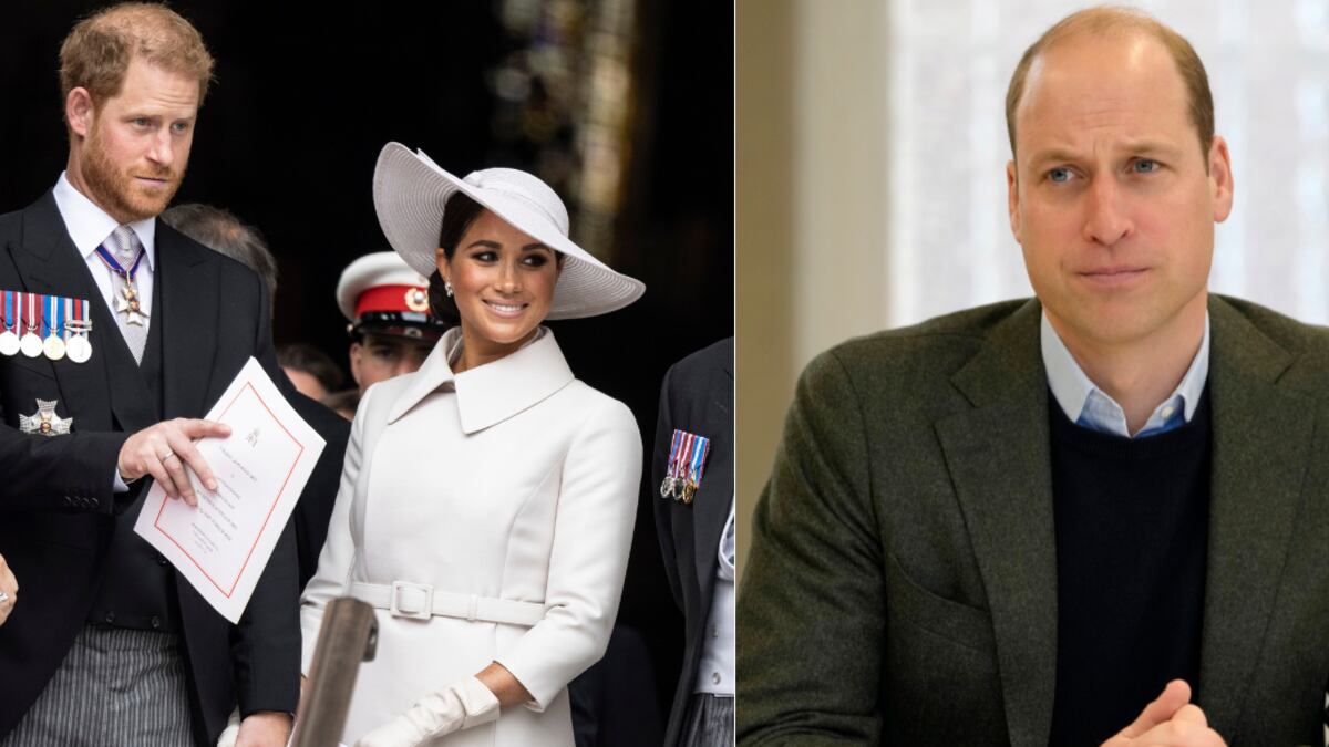 Príncipe Harry / Meghan Markle / príncipe William