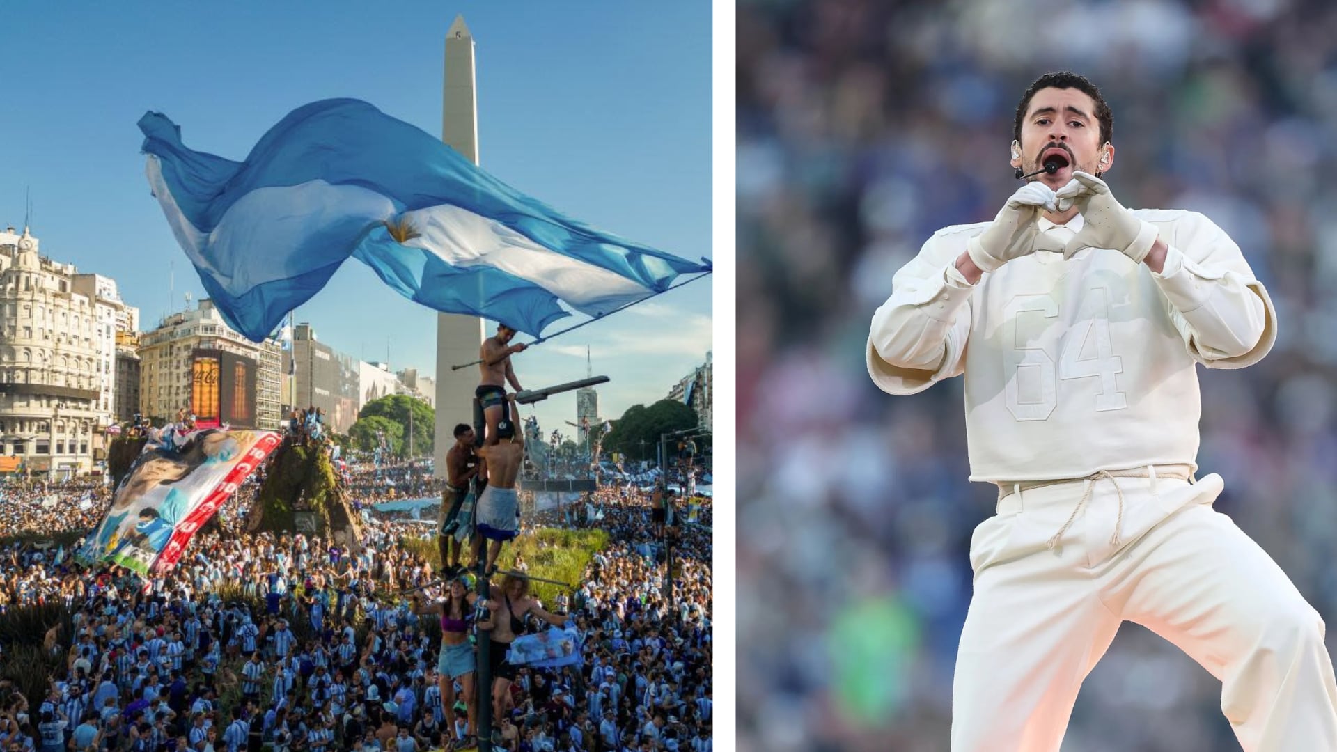 Argentinos que desprecian show de Bad Bunny son criticados en X