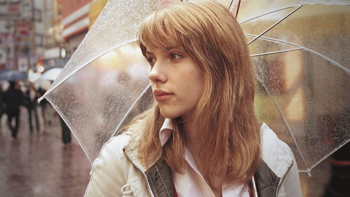 Escena de la película Perdidos en Tokio