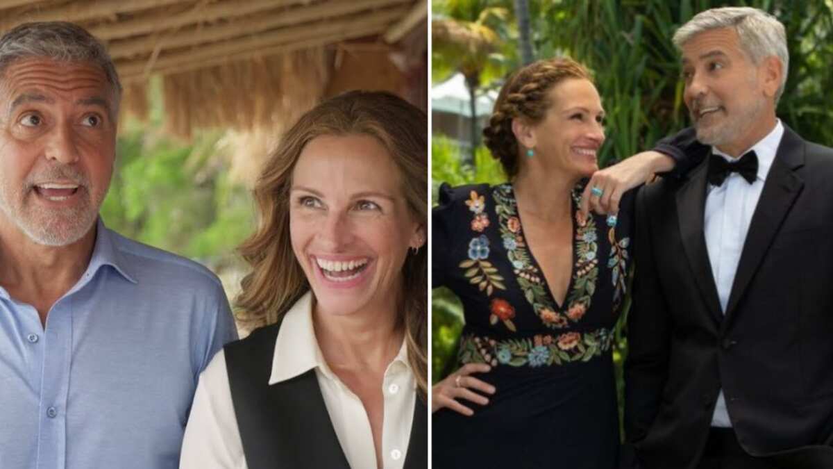 Las fotos de George Clooney y Julia Roberts que evidencian su química