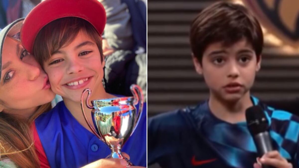 Milán es idéntico a Shakira cuando tenía el cabello negro y estas fotos lo prueban