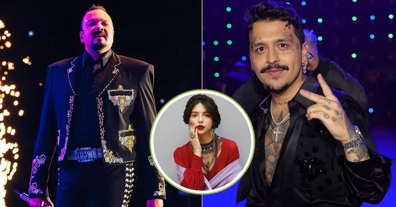 Ángela Aguilar dejó al descubierto una “disputa” entre Pepe Aguilar y Christian Nodal.