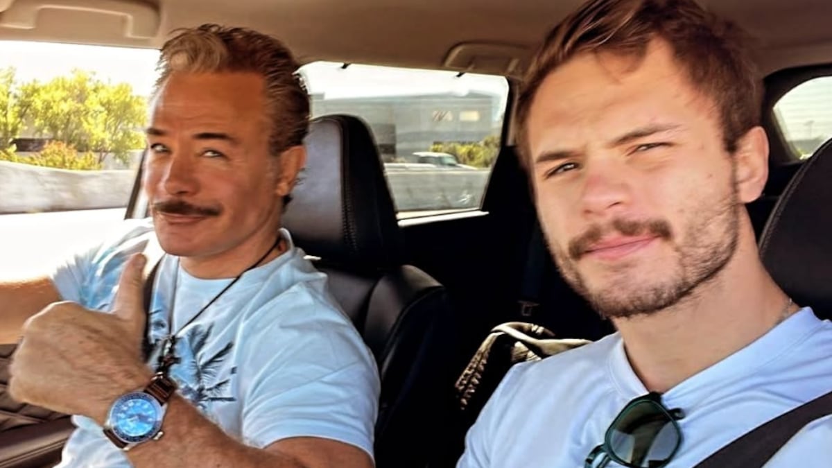 Sergio Sendel y su hijo Graco Sendel