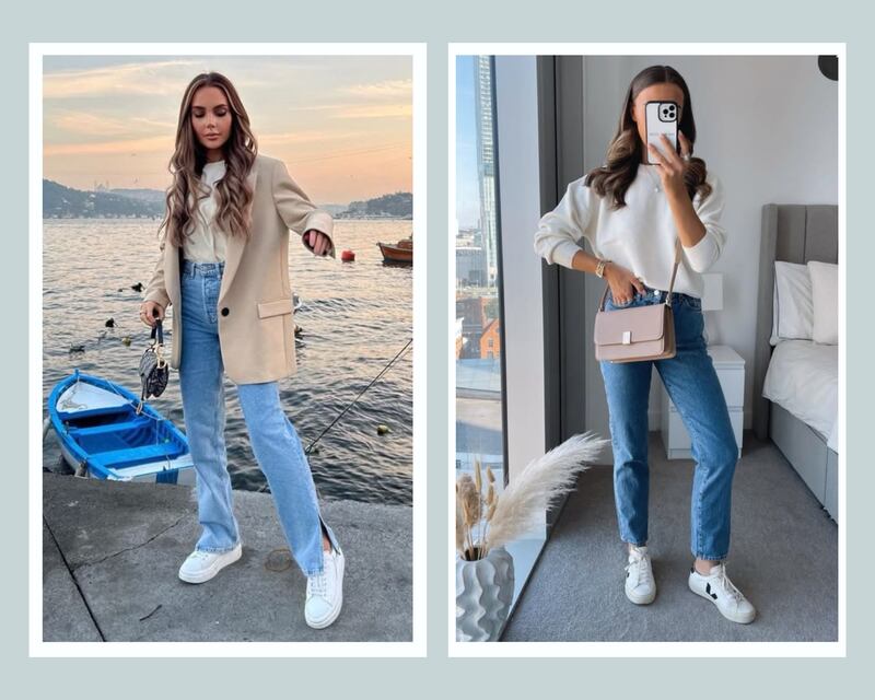 Tenis elegantes en tendencia.