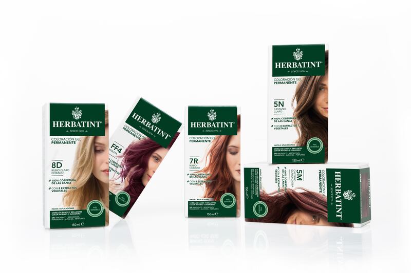 Herbatint, coloración gel permanente