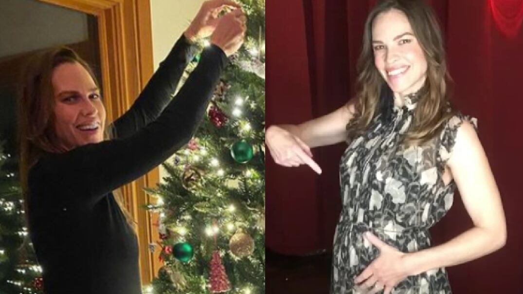 Hilary Swank no deja que las críticas por su embarazo tardío le roben su felicidad