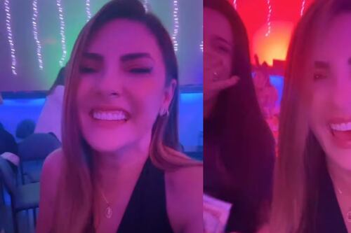 A club de stripters se llevó Ana Karina Soto a su cuñada para celebrarle el cumpleaños
