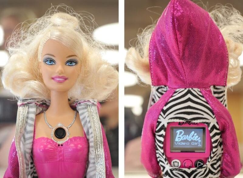 Barbie con cámara integrada